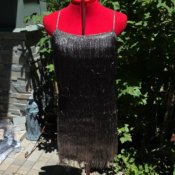 Rachel Zoe Dresses Elegant Black Fringe Dress Poshmark